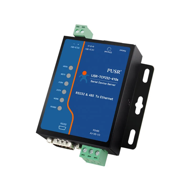 PUSR Serial RS232 RS485 para conversor Ethernet Modbus RTU para Modbus TCP Gateway com Edge Computing MQTT/SSL USR-TCP232-410S-H7 - Image 6