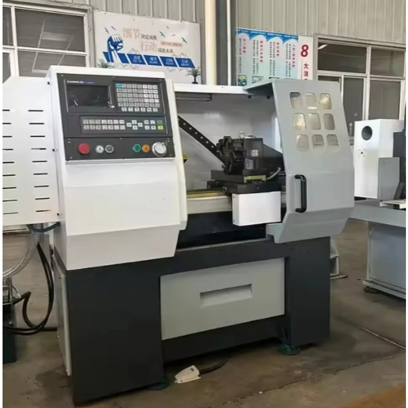 Venda Quente Mini cama de metal plana horizontal torno cnc ck6130 modelo gsk sistema ontrol eixo único multifuncional - Image 2