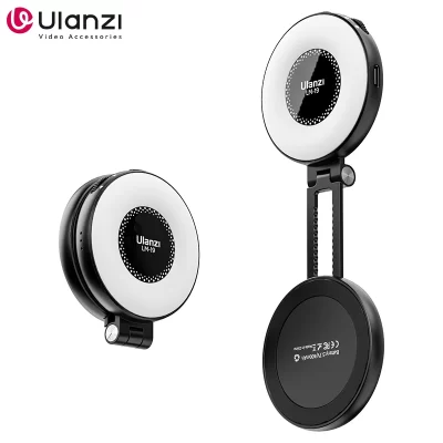 Ulanzi LM19 MagSafe Light Portable Selfie Light for iPhone 17 16 15 14 13 12 Pro Max Fill Light Phone Stand Selfie Video Vlog