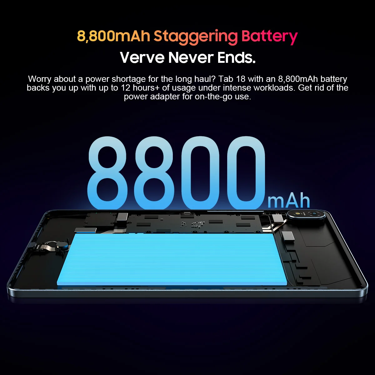 Blackview Tab 18 Tablet PC 12 ''2.4K FHD + Display Helio G99 12GB + 12GB RAM 256GB ROM, 8800mAh Bateria 33W Netflix Widevine L1 - Image 5