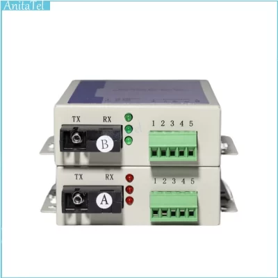 Equipamento de comunicação ótico do transceptor da fibra do conversor dos meios dos dados bidirecionais do SC 485 RS485