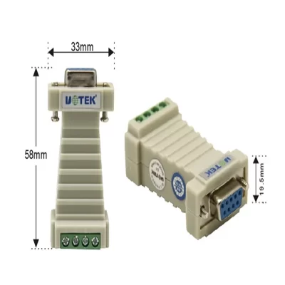 Adaptador rs232 para rs485, interruptor 232 turn 485, conversor de comunicação 485, alimentado por porta, mini-tamanho 600w, proteção contra surtos