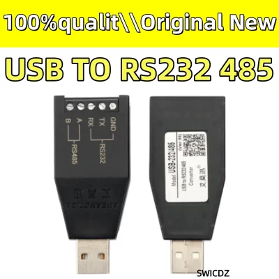 Categoria industrial USB AO conector, RS232, RS485, original, novo, 100%