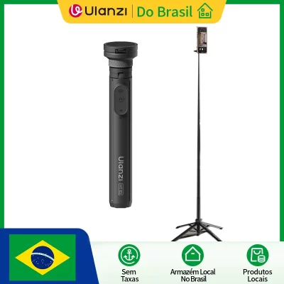 Ulanzi MT85 1.5M Magsafe Automatic Tripod Selfie Stick for Iphone 17 16 15 Android Foldable Phone Tripod for Cellphone Vlog Live