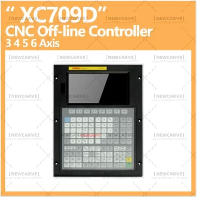 NEWCARVE-USB Sistema de Controle CNC, Suporte G-Code, Offline Milling Boring, Tapping Drilling Feeding, XCMCU XC709D, 3 Eixos, 4 Eixos, 5 Eixos, 6 Eixos