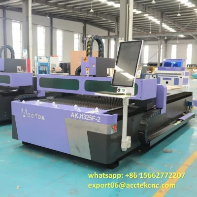 Fornecimento de fábrica madeira acrílica ss 280w 300w fibra e co2 máquina de corte e gravação a laser cnc mista para metal e não metal