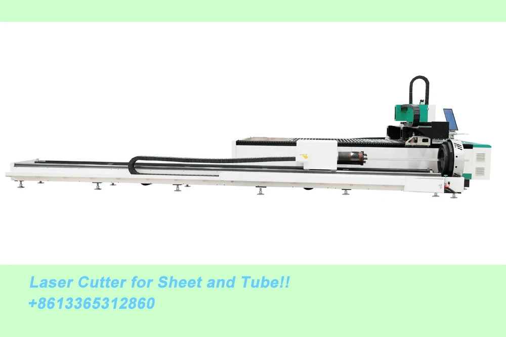 Maxcool 1500w 2kw 3kw máquina de corte de fibra cnc cortador a laser de metal adicionado máquinas de dispositivo rotativo para tubos de chapa de aço - Image 5