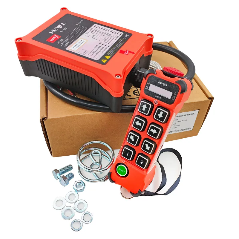 Controle remoto industrial com 6 caminhões de perfuração Butto, guincho do caminhão do guindaste, AC/DC24V-264V, 110V-480V, H106/H108 - Image 6
