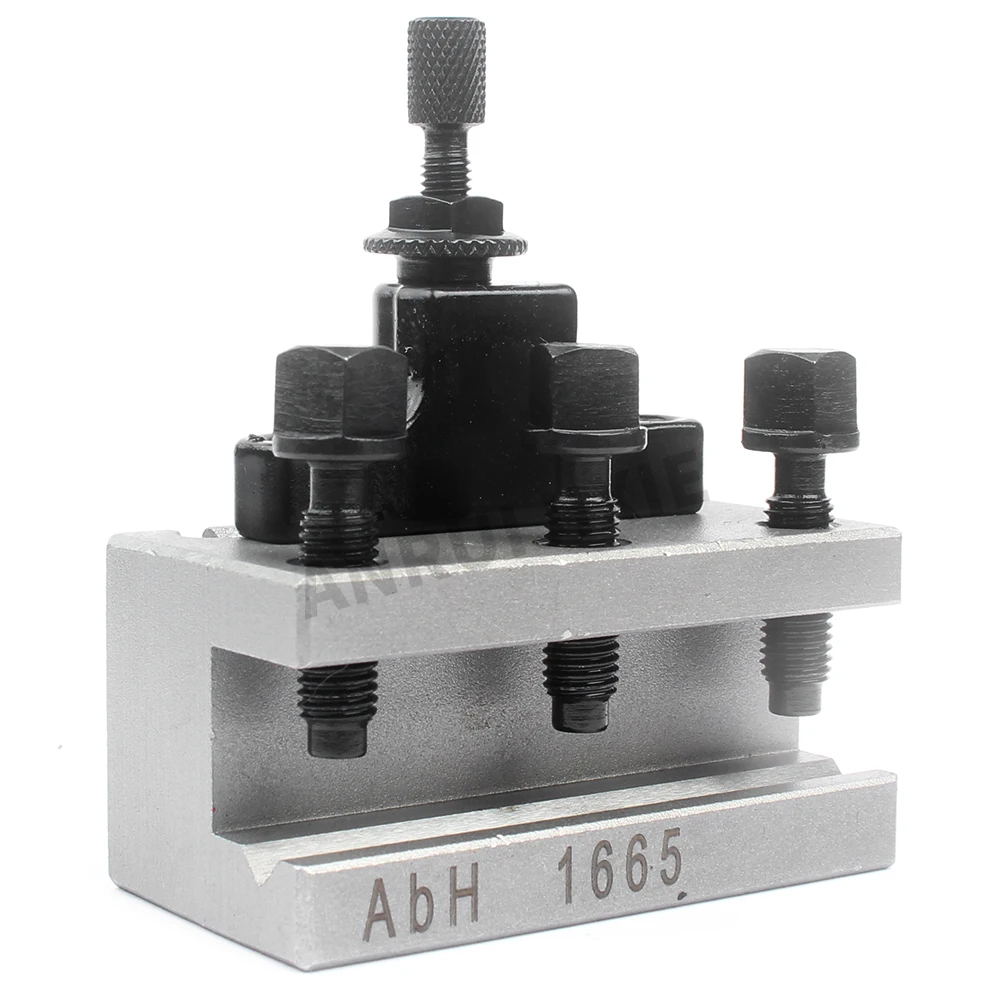 Conjunto de torno de ferramentas de troca rápida, estilo europeu, suporte para ferramentas AB, fixação de torno, balanço de cama, 16x16mm, 180-280mm - Image 2