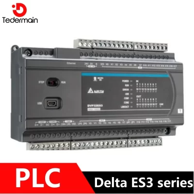 Delta-ES3 Série Interface Ethernet embutida, Canopen, DVP32ES300R, DVP32ES311T, DVP48ES300T, DVP64ES300R, DVP80ES300T, novo