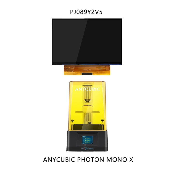 8.9 inch PJ089Y2V5 Display Screen For Anycubic Photon MONO X /Elegoo Saturn 4K Monochrome LCD Screen 3840*2400 Pixels - Image 2
