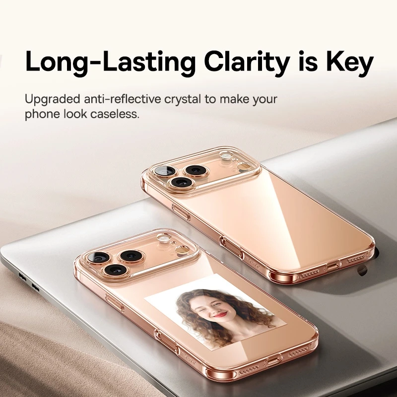 Baseus Clear Case For iPhone 17 Pro Max Soft TPU Case For iPhone 17 Air Anti-drop Ultra Thin Cover For iPhone 16 15 Pro Max Case - Image 3