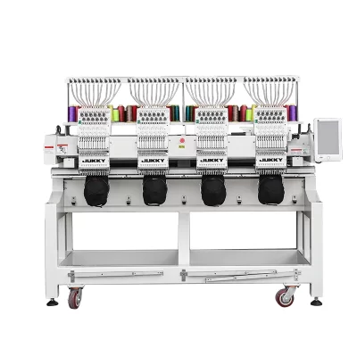 JK1504 Máquina de costura de bordado automática computadorizada 15 agulhas 4 cabeças Cap Mahine Máquina de bordar industrial