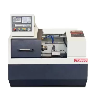 CK0660 Torno CNC Mini Torno Máquina de Torneamento CNC Torno Pequeno