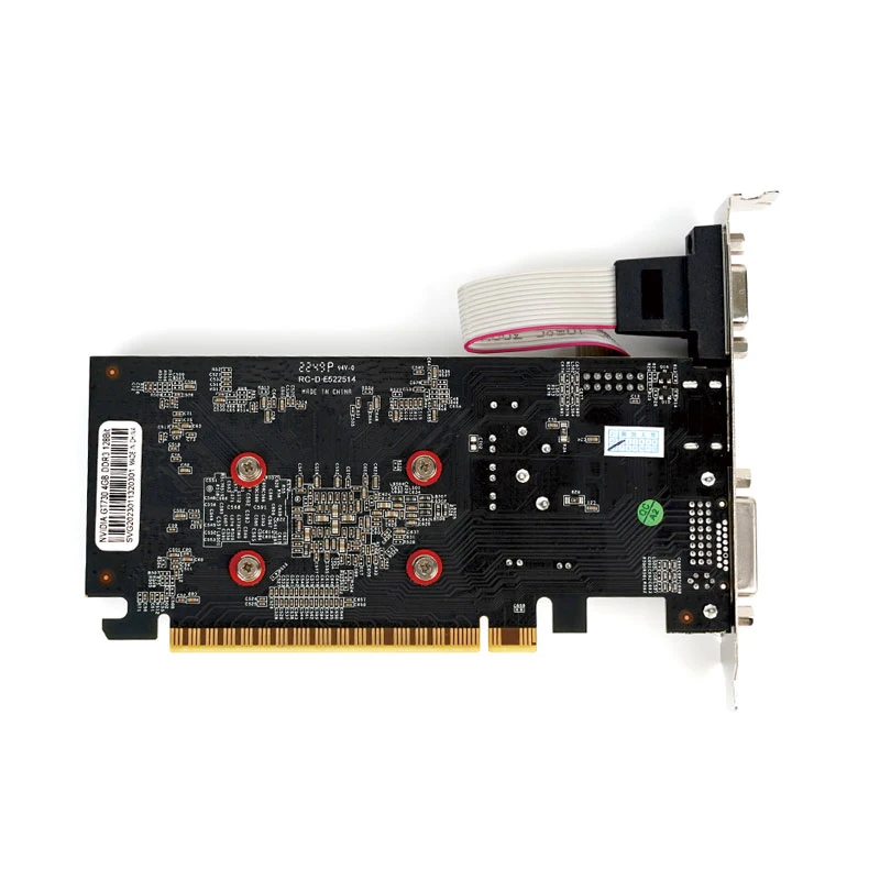 HTPC & Office Use SEJISHI NVIDIA GeForce GT730 4GB DDR3 Low Profile Graphics Card Silent Fanless Cooling - Image 3