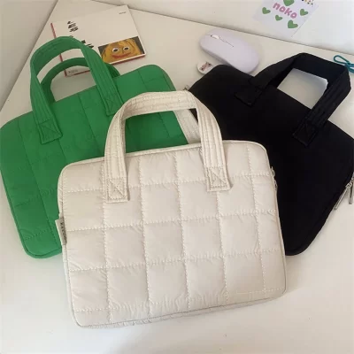 Laptop Bag Sleeve 11/13/14/15/15.6 Inch Case Laptop Cover For MacBook Air Pro/iPad/Lenovo/Hp Puffer Notebook pouch Puffy