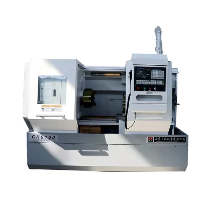 Torno CNC CK6160 com ferramenta acionada Sistema de Controle CNC para Máxima Precisão e Desempenho