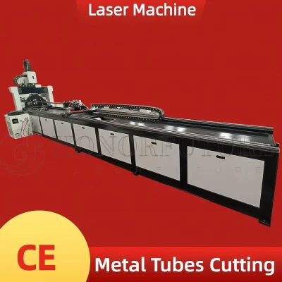 Preço de fábrica Máquina de corte a laser de fibra de tubo de metal 1500W