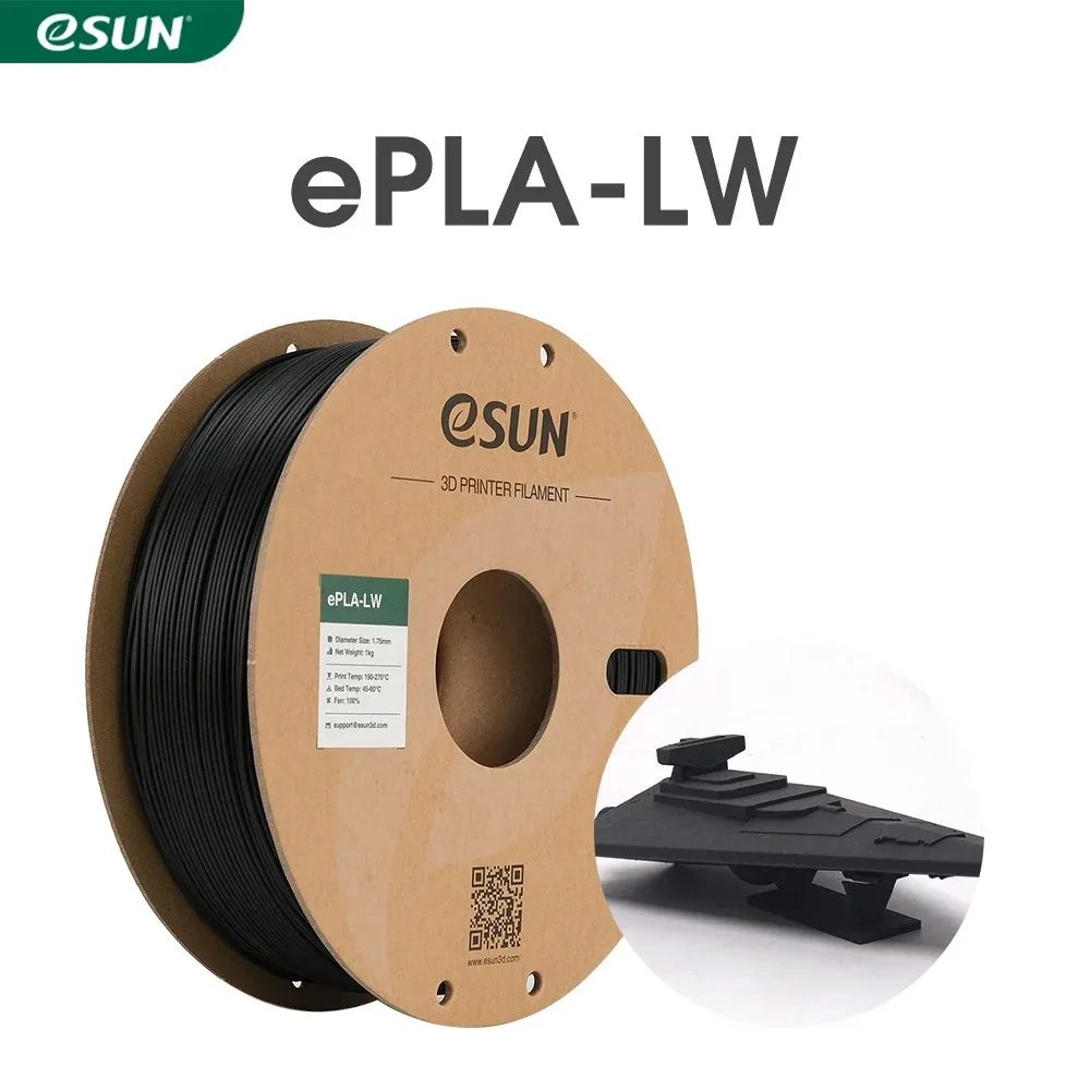 Esun impressora 3d filamento avião impressão para impressora 3d 1.75mm 1kg 2.2lbs filamento 3d peso leve material de aeronave de espuma 3d