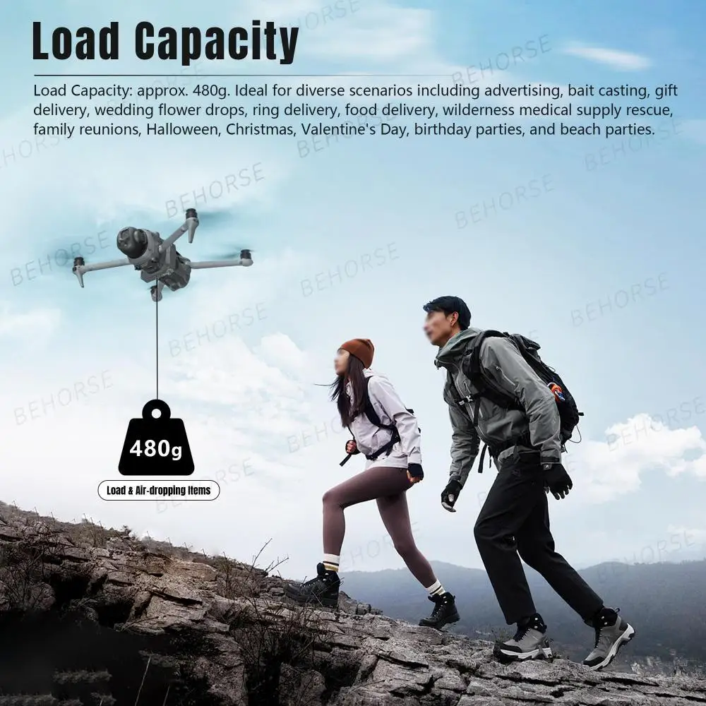 Mavic 4 Pro Optical Thrower with Expansion Bracket Airdrop System Ring Life Rescue Thrower For DJI Mavic 4 Drone Accessoreis - Image 3