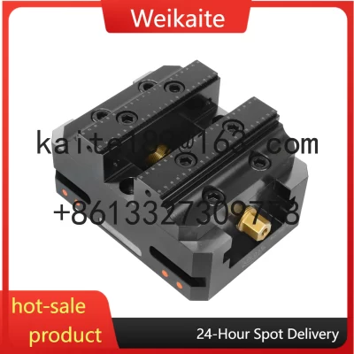 HRC48-55 7 polegadas 5thaxis torno cnc ferramentas 125mm torno autocentralizado para mesa rotativa fresadora vmc hmc precisão vice