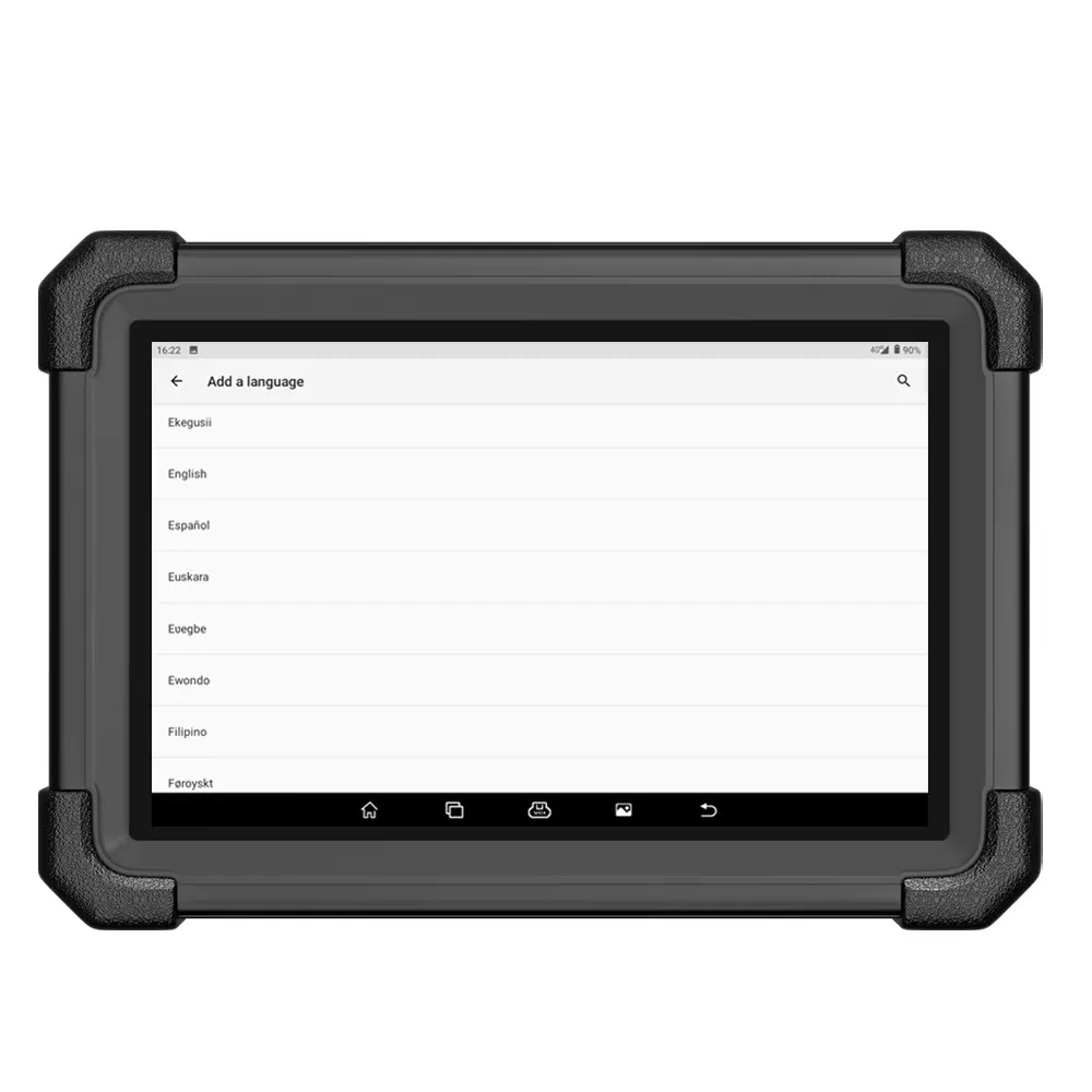 LAUNCH Tablet com porta USB 10,1′′ Preto 4GB RAM Android Bluetooth OBD2 Ferramenta de diagnóstico 64GB de armazenamento Ferramenta de diagnóstico automático - Image 4