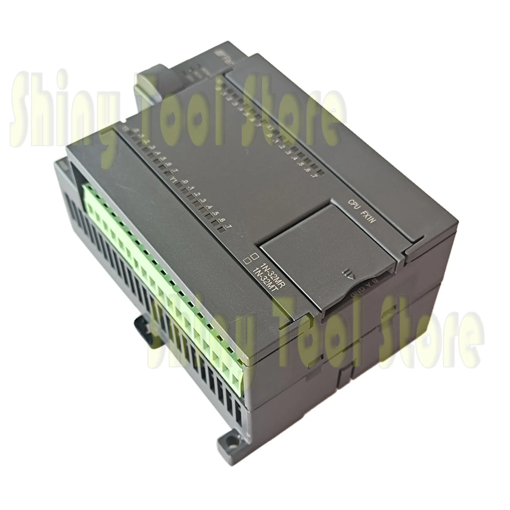 Placa de controle industrial do PLC FX1N 32MR controlador programável DC24V 4 saída de pulso 100K 16 pontos entrada 16 pontos - Image 2