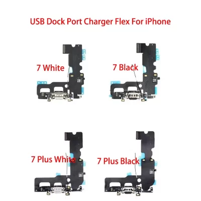 Charging Flex Cable for iPhone 7 7Plus USB Dock Connector Charger Port Replacement Parts