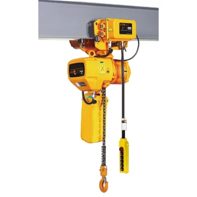 Máquina elétrica da elevação da construção da grua da corrente com capacidade elétrica da carga do carrinho 2t