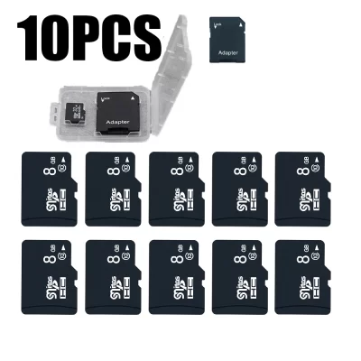 10 peças cartão tf class10 128gb 256gb cartao de memoria 32gb 64gb 16g cartão sd 8g 4gb 2gb cartão de memória flash para dispositivos digitais