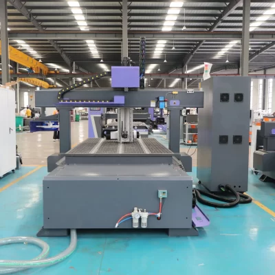 Máquina Router CNC para Fabricação de Móveis, 4 Eixos, Atc, Molde, Porta, Gabinete, Carpintaria