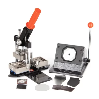 Máquina de botão para fabricante de ímãs de geladeira quadrada 2 "x 2" (50x50mm) kit fotográfico personalizado