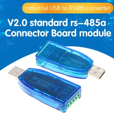 Conversor industrial usb para rs232/rs485, indicadores txd rxd, proteção de atualização para win 8/10 linux mac vista/linux/mac os x