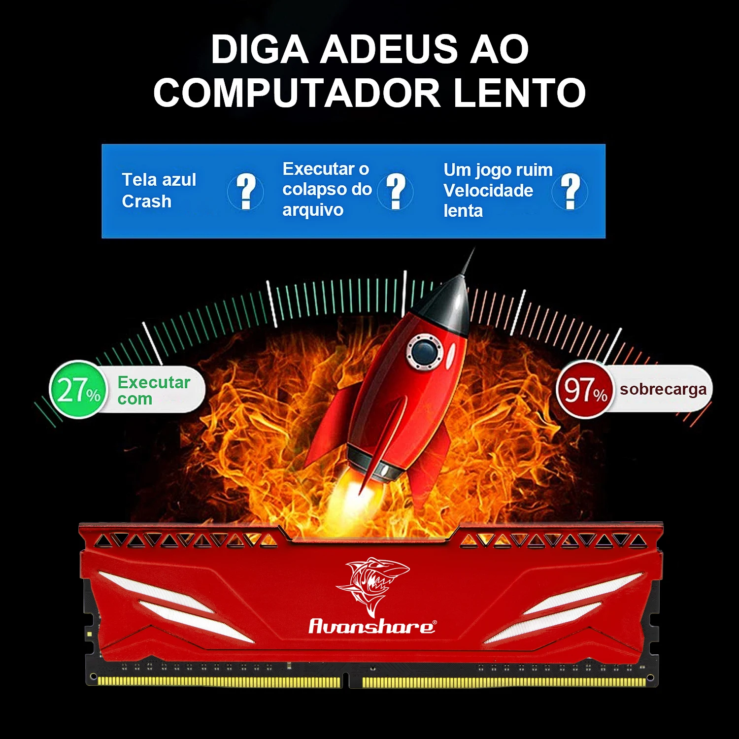 Avanshare Ram Memories DDR4 DDR3 16GB 8GB 4GB 2GB 1333 1600 2400 2666 3200MHz Desktop PC UDIMM For All Motherboards - Image 4