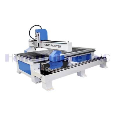 Roteador Cnc para carpintaria de 4 eixos 1325 com eixo giratório independente