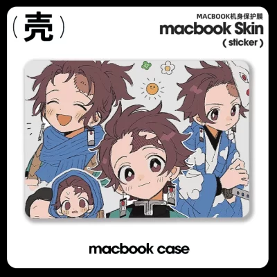 Kamado Tanjirou Anime For Pro15 For A3113 Apple Macbook Air M2 Pro 13 14 16 Mac Hard Shell Retina A2681 A2338 Laptop