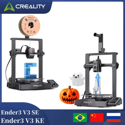 CREALITY 3D Printer Ender-3V3 SE 250mm/S Faster Printing Speed Sprite Direct Extrusion Auto Leveling Dual Z-Axis IU Display