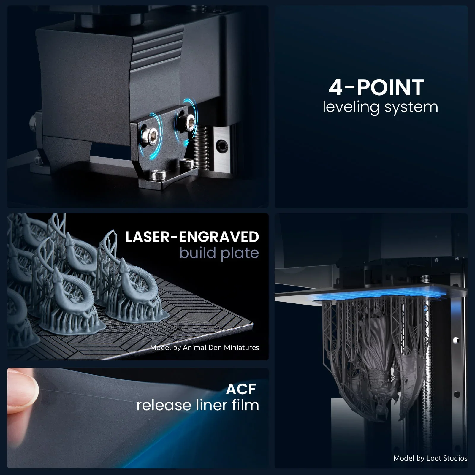 ELEGOO SATURN 3 Ultra 12K Mono MSLA 3D Printer Speed Up to 150mm/h 10'' 12K LCD Resin 3D Printer Printing Size 219*123*260mm - Image 3
