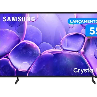 Smart TV 55 Samsung 4K UHD Crystal UHD UN55U8600FGXZD Tizen Bixby 3 HDMI
