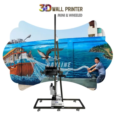 Alta precisão direto para impressão de arte mural 3d direto para parede impressora 4d máquinas de impressão novo design ferramentas de pintura