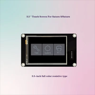3.5＂Touch Screen For Elegoo Saturn S/Saturn full color resistive type 3d printer tool kit display