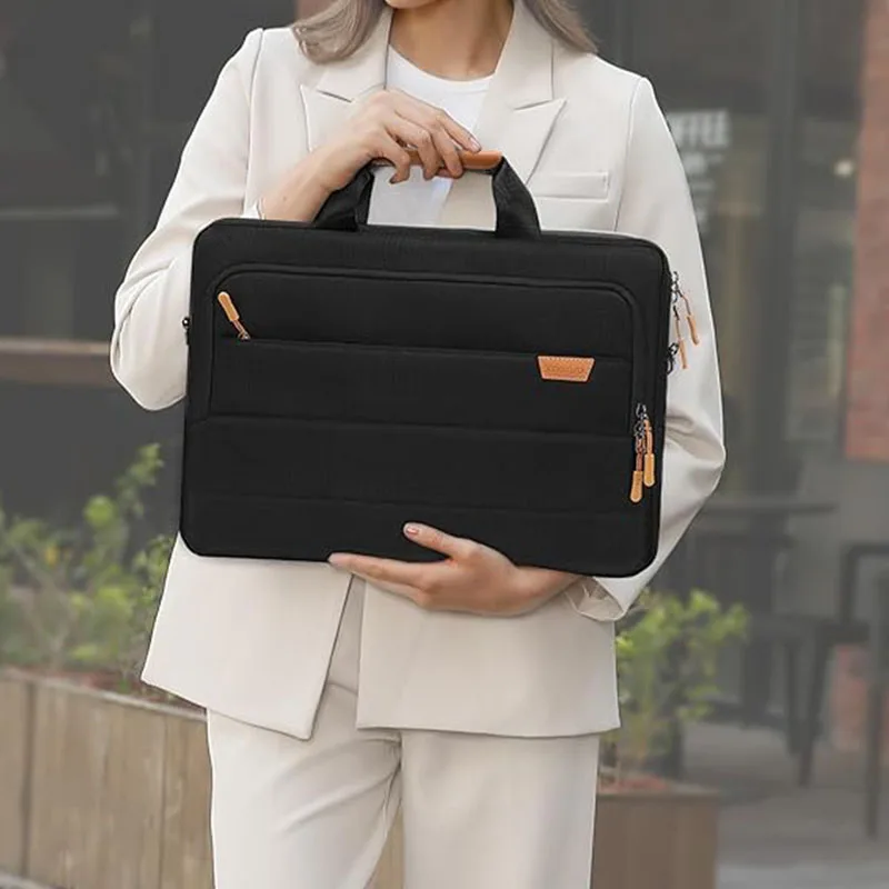 15.6 16 inch Laptop Shoulder Messenger Bag Computer Bag Sleeve Briefcase for MacBook Air 15 Pro 16 M4 M3 M2 M1 Case HP Dell Acer - Image 6