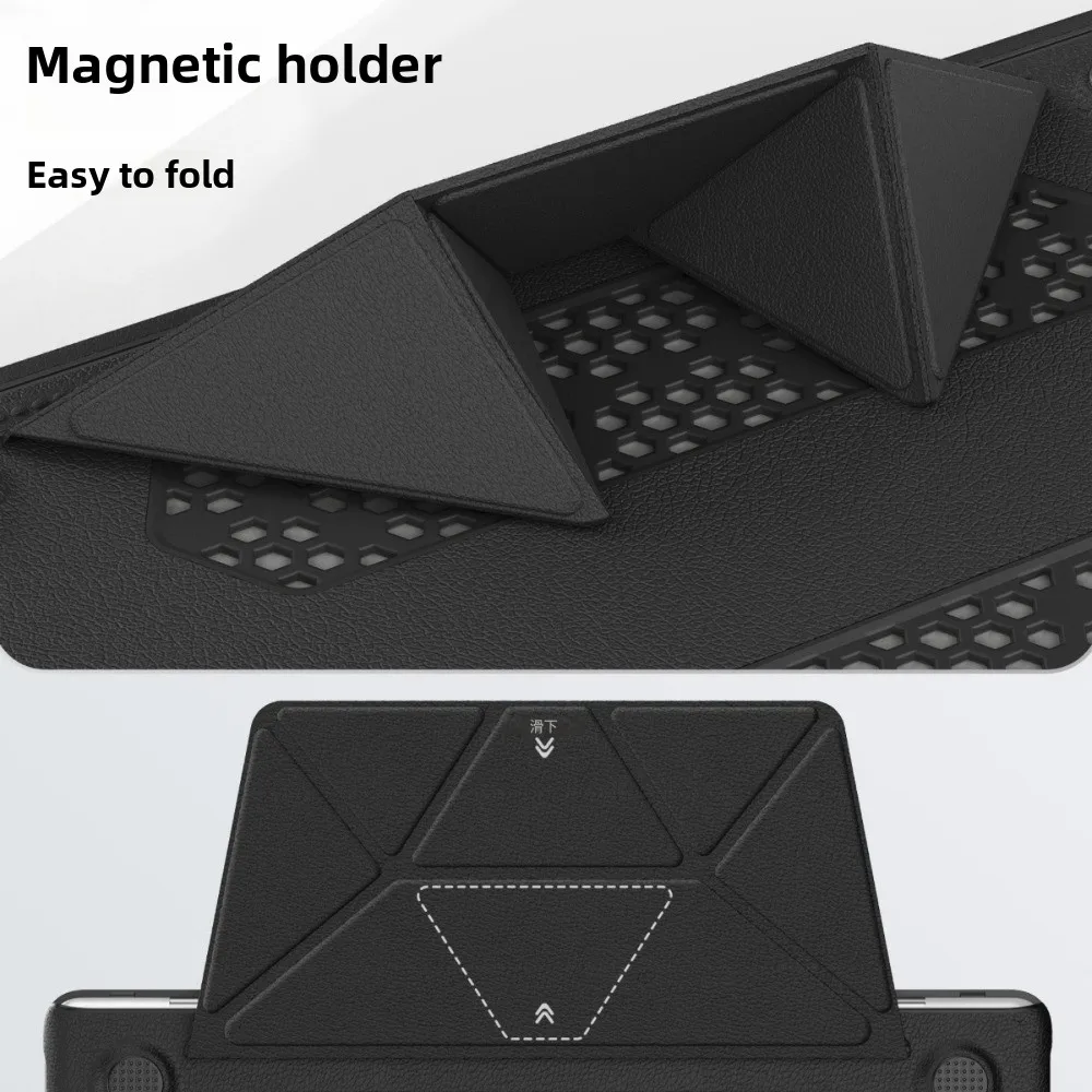For MacBook Air 15 Case 2025 M4 Model A3241 M3 15.3 M2 PU leather Laptop Stand for MacBook 2020-2025 Air 13.6 Pro 13 14 16.2 - Image 3
