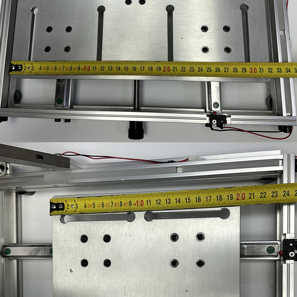 Trilho de guia linear de alumínio completo mini roteador cnc 3020 500w usb máquina de gravura cnc interruptor de limite pcb fresadora máquina de corte - Image 6