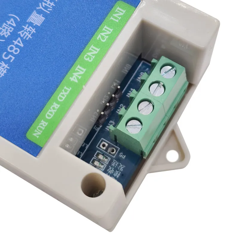 Módulo de aquisição de quantidade analógica para rs485 4-20ma 0-5v 0-10v transmissor modbus conversor de sinal entrada saída analógica 485 - Image 4