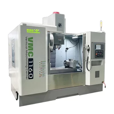 Máquina de 4 eixos Taiwan VMC1160 CNC Centro de usinagem vertical Fresagem CNC