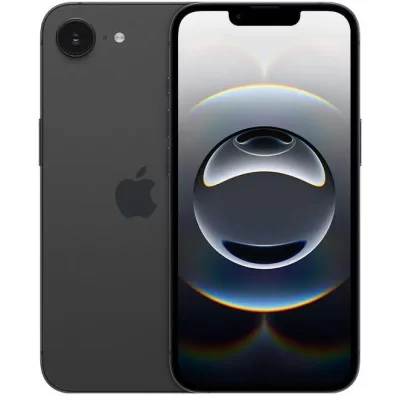 Apple iPhone 16e 128GB Black 6,1 "48MP iOS 5G