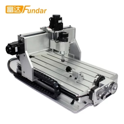 Venda quente CNC 3040 Z-DQ Mini 3D 4 eixos escultura fresagem gravura madeira CNC roteador máquina