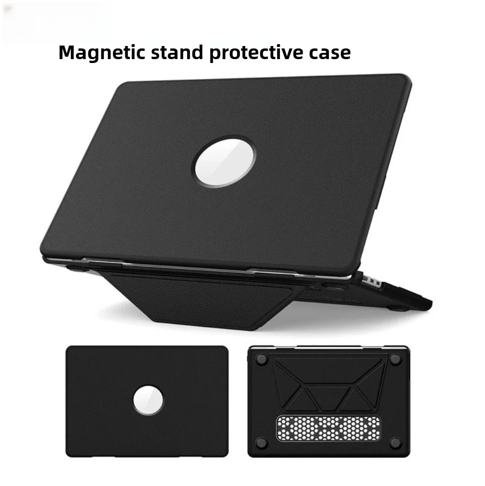 For MacBook Air 15 Case 2025 M4 Model A3241 M3 15.3 M2 PU leather Laptop Stand for MacBook 2020-2025 Air 13.6 Pro 13 14 16.2 - Image 4