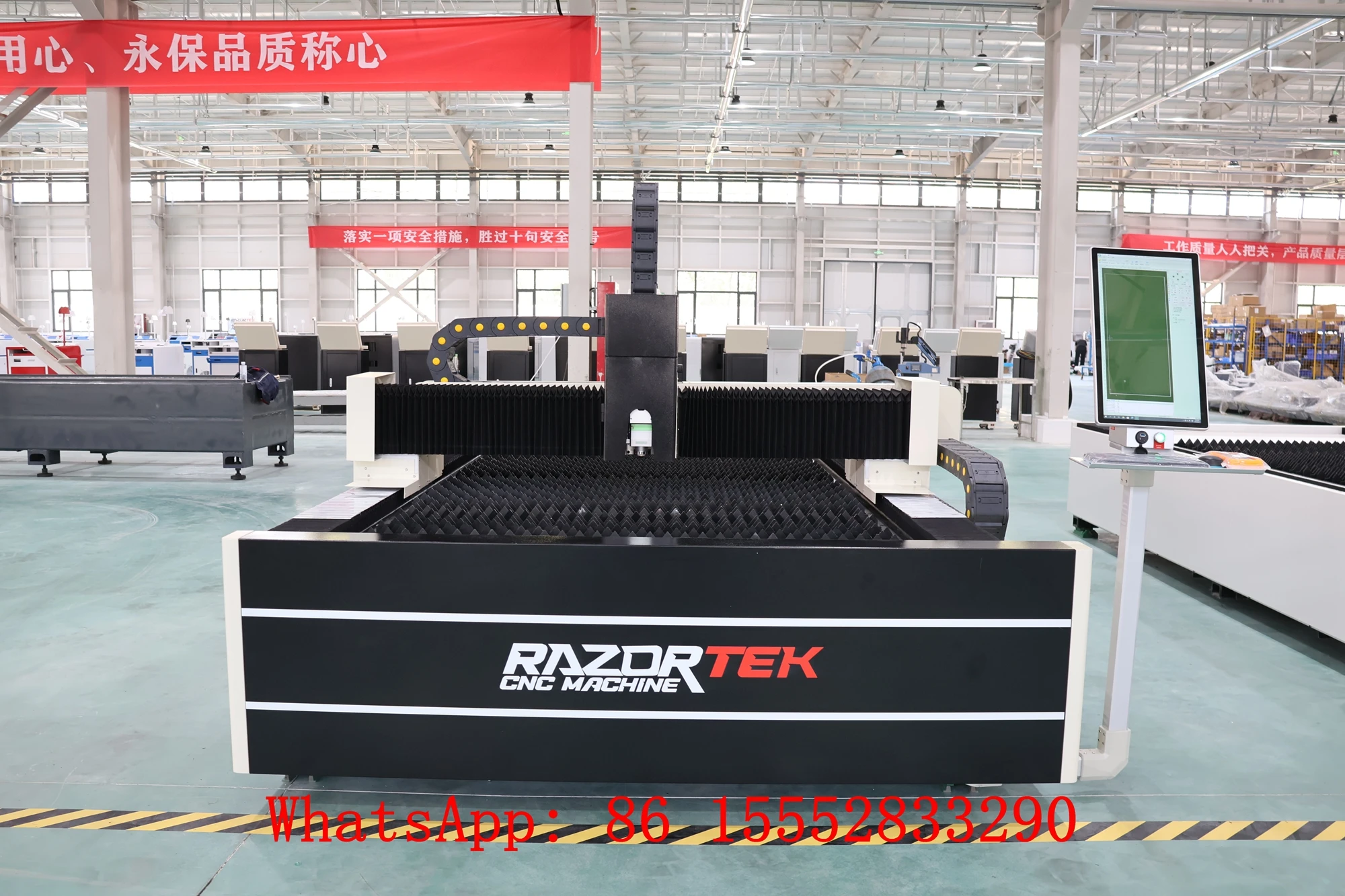 Ce 3015 1500w 2000w 3000w 6000w metal cnc fibra laser cortador máquina de corte para ferro aço alu placa cobre folha corte - Image 3